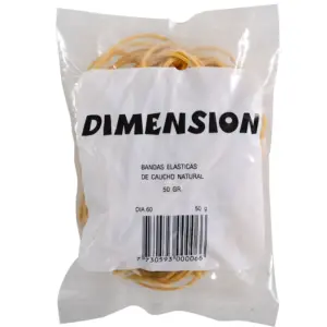 BANDAS ELASTICAS DIMENSION 50 Grs.